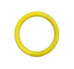 Kožený prsten 25 / 4mm Žlutý OUTLET