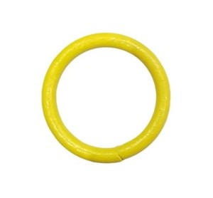 Kolečko pro kožedělství 25/4 mm, žluté, OUTLET