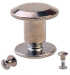 Nýt točený Šroub 10mm tmavý nikl 5ks