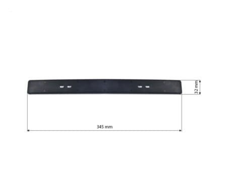 Usztywnienie pod rączkę 32/345mm Plastik