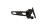 Suwak do Taśmy suwakowej 5 auto lock czarny 10szt