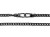 Łańcuszek do Torebki Dewizka 120cm Ciemny Nikiel