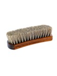 Koňský kartáč na leštění Lakovaný 17cm