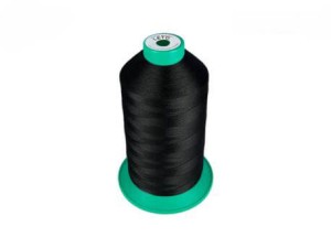 Šicí nitě LETO 40, polyester, černé, 3000 m