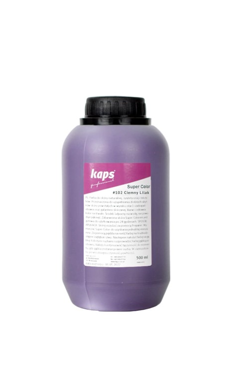 Farba do SKÓR ekoSkór 500ml Kaps Super Color