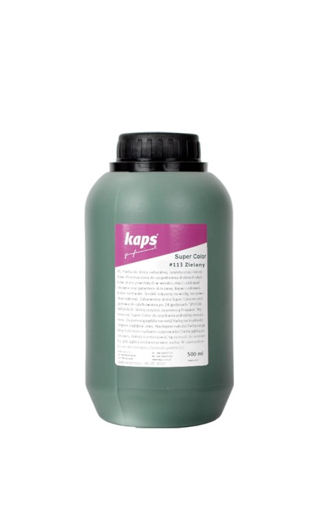 Farba do SKÓR ekoSkór 500ml Kaps Super Color