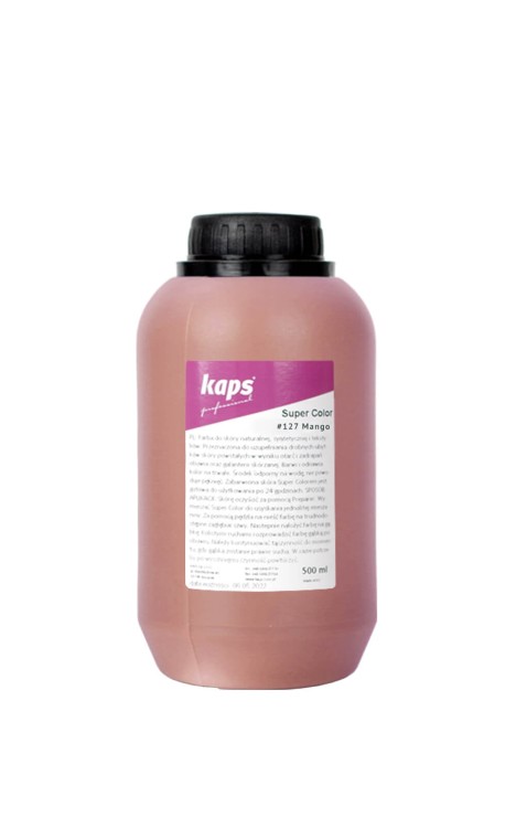 Farba do SKÓR ekoSkór 500ml Kaps Super Color