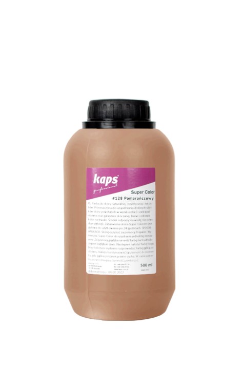 Farba do SKÓR ekoSkór 500ml Kaps Super Color