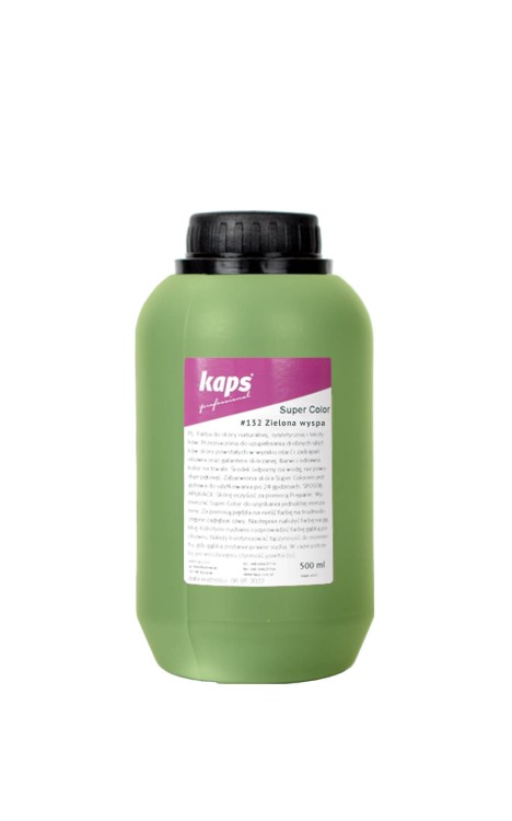 Farba do SKÓR ekoSkór 500ml Kaps Super Color
