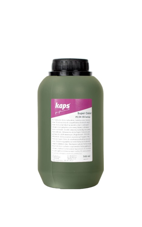 Farba do SKÓR ekoSkór 500ml Kaps Super Color