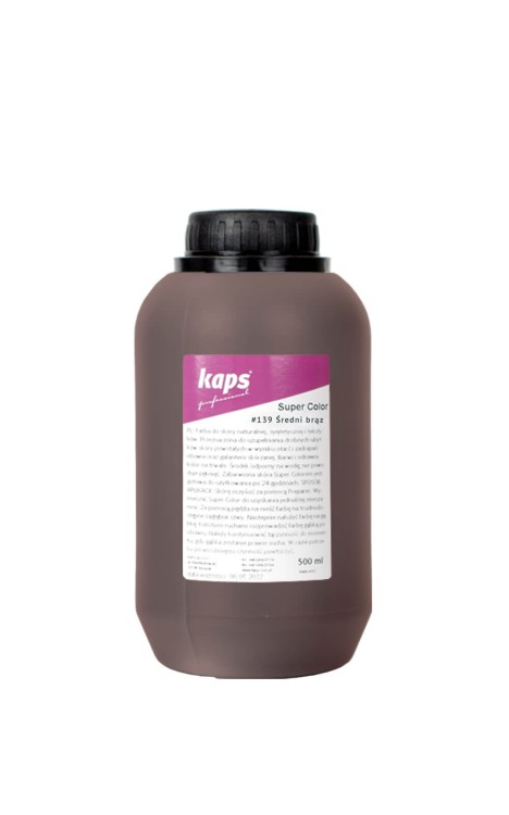 Farba do SKÓR ekoSkór 500ml Kaps Super Color