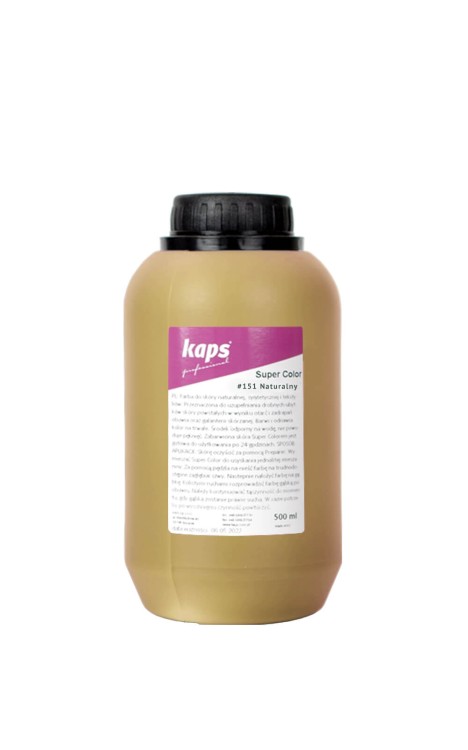 Farba do SKÓR ekoSkór 500ml Kaps Super Color