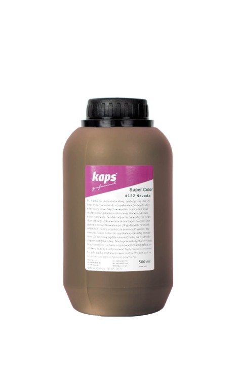 Farba do SKÓR ekoSkór 500ml Kaps Super Color