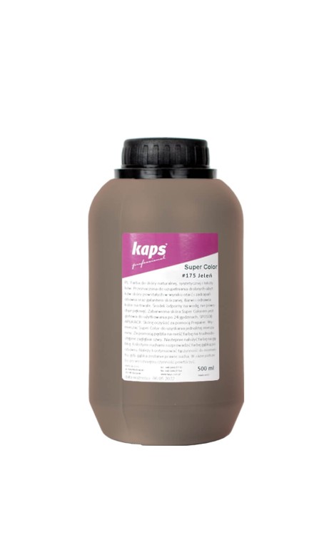 Farba do SKÓR ekoSkór 500ml Kaps Super Color