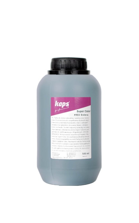 Farba do SKÓR ekoSkór 500ml Kaps Super Color