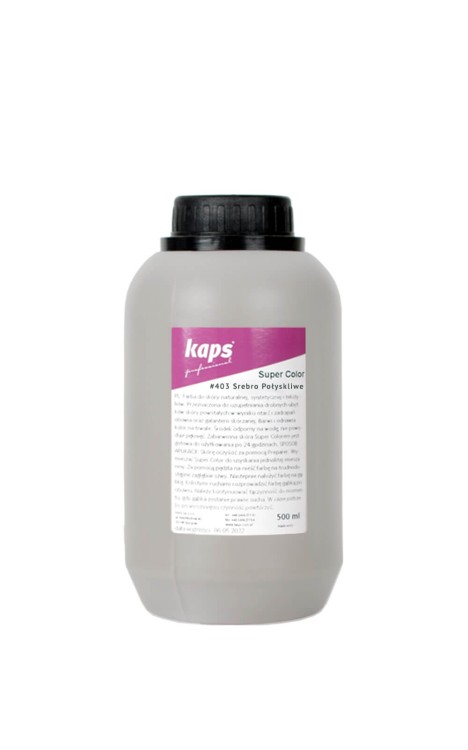 Farba do SKÓR ekoSkór 500ml Kaps Super Color