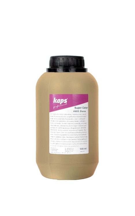 Farba do SKÓR ekoSkór 500ml Kaps Super Color