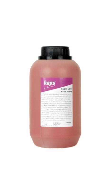 Farba do SKÓR ekoSkór 500ml Kaps Super Color