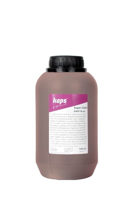 Farba do SKÓR ekoSkór 500ml Kaps Super Color
