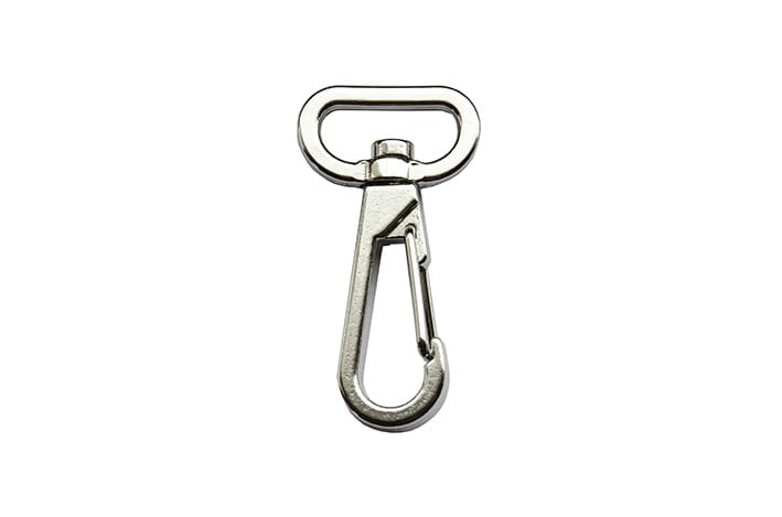 Karabinek 25x62mm karabińczyk zapięcie Nierdzewny