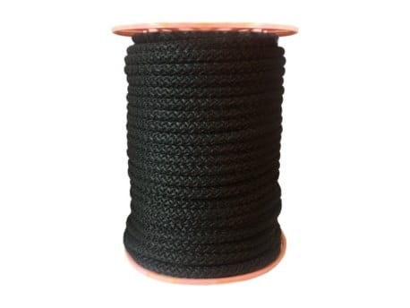 Sznur Lina 6mm Polipropylen Czarna 200mb