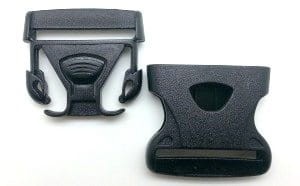 Klamra 50mm Zapięcie Zatrzask plastik 3 punktowa 10szt