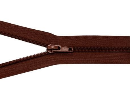 Zamek błyskawiczny #5 Rozdzielczy 65cm Brąz 5szt