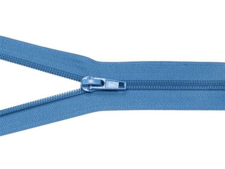 Zamek błyskawiczny #5 Rozdzielczy 30cm Niebieski 5szt