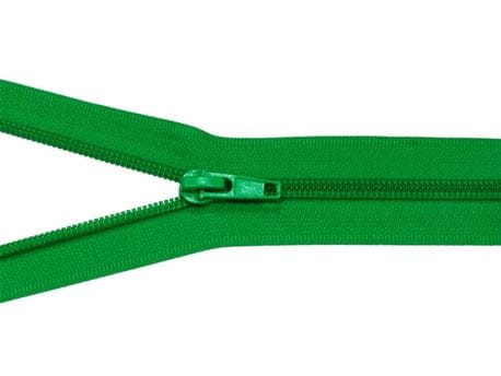 Zamek błyskawiczny #5 Rozdzielczy 30cm Jasna Zieleń 5szt