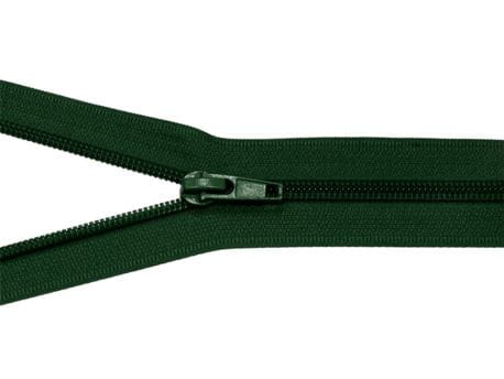 Zamek błyskawiczny #5 Rozdzielczy 25cm Ciemna Zieleń 5szt
