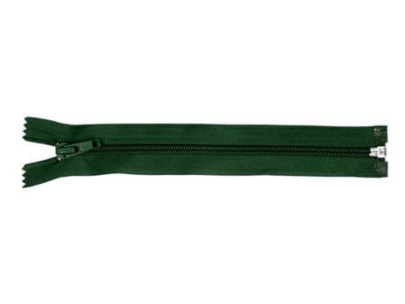 Zamek błyskawiczny #5 Rozdzielczy 35cm Ciemna Zieleń 5szt