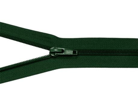 Zamek błyskawiczny #5 Rozdzielczy 40cm Ciemna Zieleń 5szt