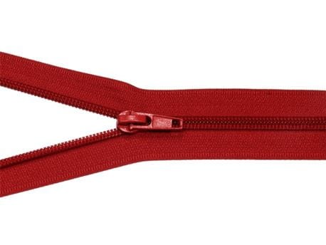 Zamek błyskawiczny #5 Rozdzielczy 75cm Czerwień 5szt