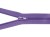 Zamek błyskawiczny #5 Rozdzielczy 40cm Ultra Fiolet 5szt