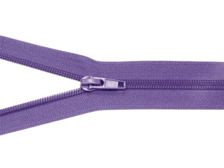 Zamek błyskawiczny #5 Rozdzielczy 50cm Ultra Fiolet 5szt