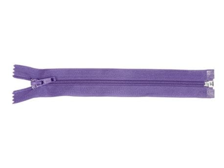 Zamek błyskawiczny #5 Rozdzielczy 50cm Ultra Fiolet 5szt