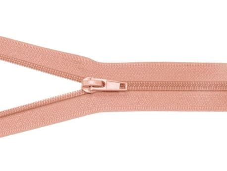 Zamek błyskawiczny #5 Rozdzielczy 25cm Brudny Róż 5szt