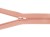 Zamek błyskawiczny #5 Rozdzielczy 40cm Brudny Róż 5szt