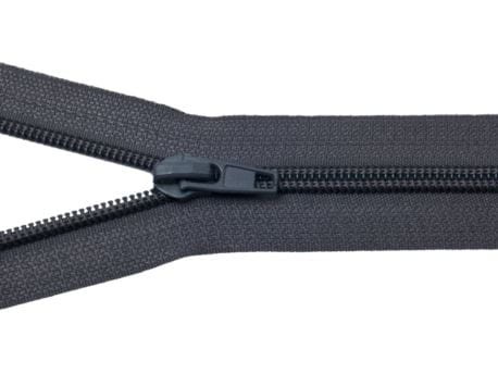 Zamek błyskawiczny #5 Rozdzielczy 70cm Grafit 5szt