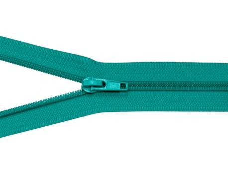 Zamek błyskawiczny #5 Rozdzielczy 80cm Turkus 5szt