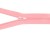 Zamek błyskawiczny #5 Rozdzielczy 40cm Pudrowy Róż 5szt