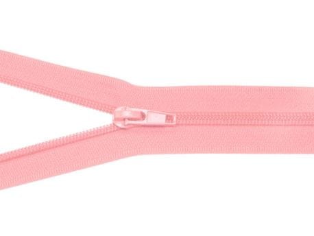 Zamek błyskawiczny #5 Rozdzielczy 80cm Pudrowy Róż 5szt