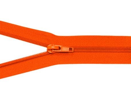 Zamek błyskawiczny #5 Rozdzielczy 60cm Pomarańcz 5szt