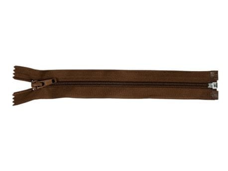 Zamek błyskawiczny #5 Rozdzielczy 30cm Brunatny 5szt