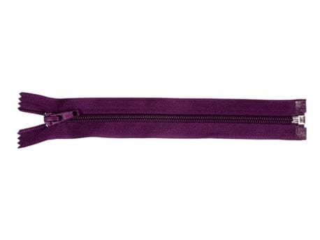 Zamek błyskawiczny #5 Rozdzielczy 30cm Ciemny Fiolet 5szt