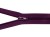 Zamek błyskawiczny #5 Rozdzielczy 50cm Ciemny Fiolet 5szt