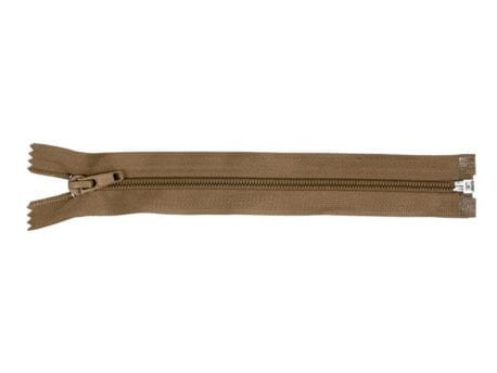 Zamek błyskawiczny #5 Rozdzielczy 50cm Kawa 5szt