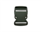 Plastová spona 40mm Vojenská zelená 5 kusů
