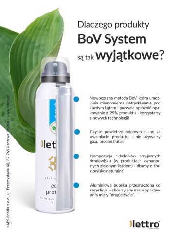Eco Cleaner LETTRO 150ml bez fluoru i rozpuszczalników