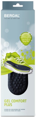 Wkładki Żelowe z Frotą Bergal Comfort Plus GEL